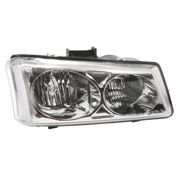 APC - Chevrolet Silverado APC Headlights with Chrome Housing - 403680HLD