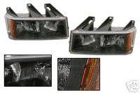 Custom - Black Headlights Amber