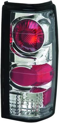 APC - GMC Jimmy APC Euro Taillights with Chrome Housing - 404111TLR