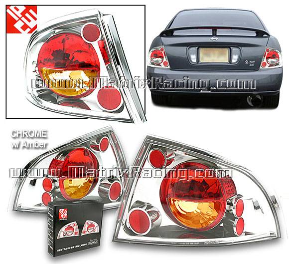 Custom - Chrome  Altezza Taillights Amber