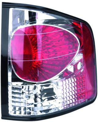 APC - Chevrolet S10 APC Euro Taillights with Chrome Housing - 404112TLR