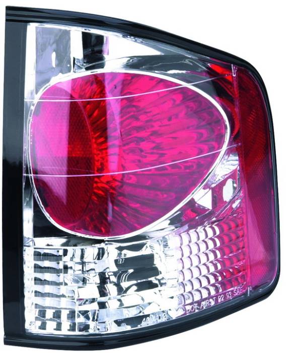 APC - GMC S15 APC Euro Taillights with Chrome Housing - 404112TLR