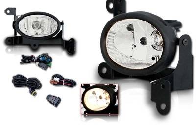 WinJet - Honda Civic 2DR WinJet OEM Fog Light - Smoke - Wiring Kit Included - WJ30-0058-11