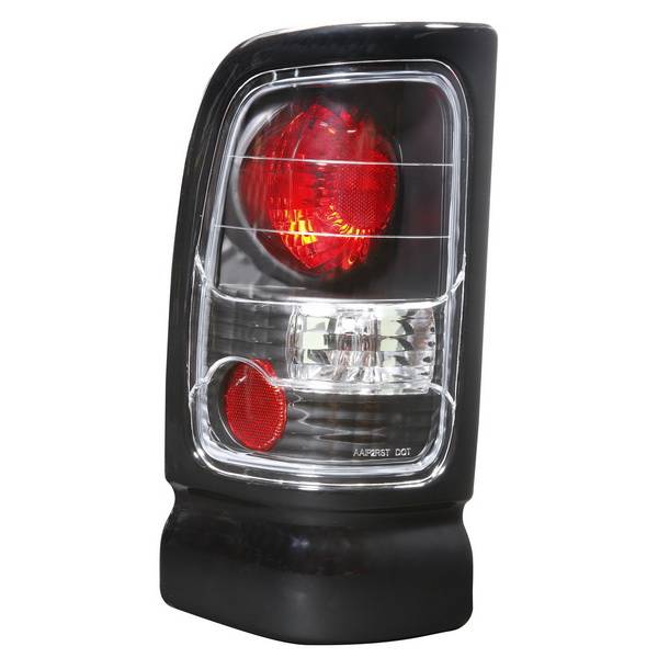 APC - Dodge Ram APC Euro Taillights with Black Housing - 404120TLB