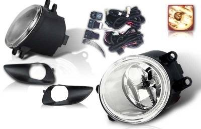 WinJet - Toyota Yaris WinJet OEM Fog Light - Smoke - Wiring Kit Included - WJ30-0074-11