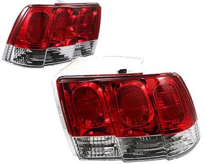 APC - APC G1 Red and Clear Taillights - 404148TLCR