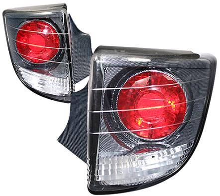 APC - APC Euro Taillights with Carbon Fiber Housing - Gen 1 Style - 404162TLCF