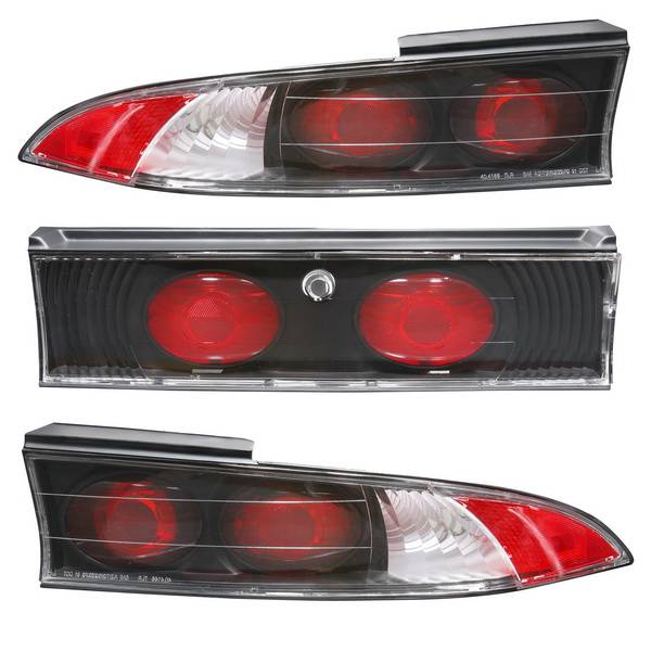 APC - Mitsubishi Eclipse APC Euro Taillights with Black Housing - 404166TLB