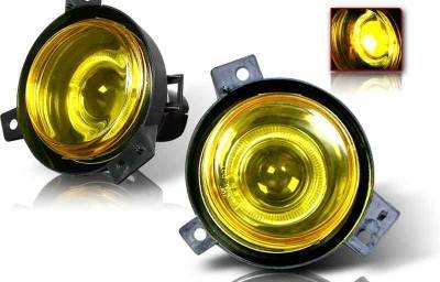 WinJet - Ford Ranger WinJet Halo Projector Fog Light - Yellow - WJ30-0087-12
