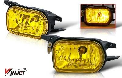WinJet - Mercedes-Benz C Class WinJet OEM Fog Light - Yellow - WJ30-0089-12