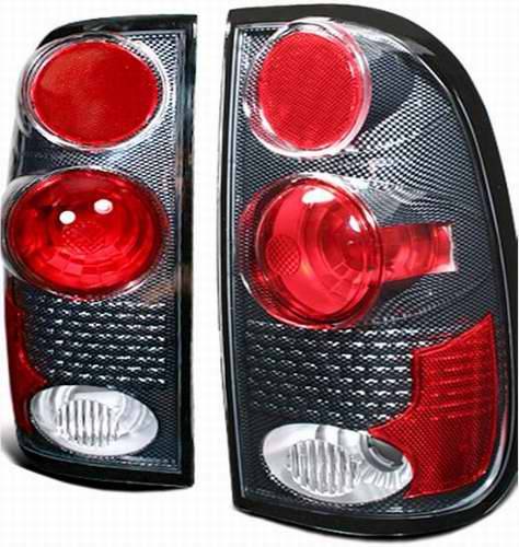 APC - APC Euro Taillights with Carbon Fiber Housing - Gen 2 Style - 404530TLCF