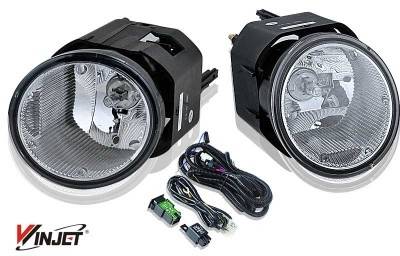 WinJet - Nissan Xterra WinJet OEM Fog Light - Clear - Wiring Kit Included - WJ30-0097-09