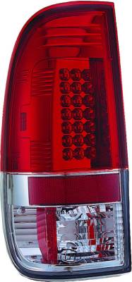 APC - Ford F150 APC LED Taillights with Red & Clear Lens - 406573TLR