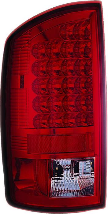 APC - Dodge Ram APC LED Taillights with Red & Clear Lens - 406816TLR
