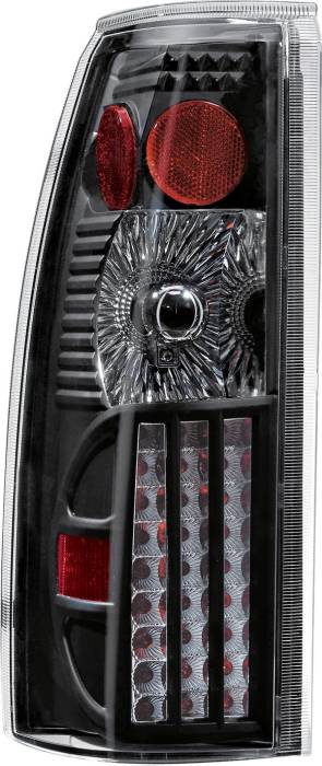 APC - GMC Yukon APC Diamond Cut Taillights with Black Housing - 407507TLB