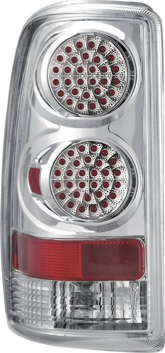 APC - Chevrolet Suburban APC Diamond Cut Taillights with Chrome Housing - 407508TLC