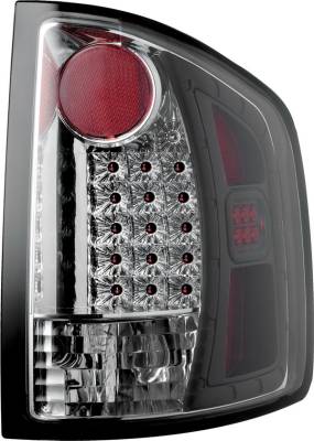 APC - Isuzu Hombre APC Diamond Cut Taillights with Black Housing - 407509TLB