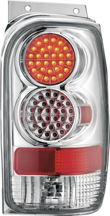 APC - Mercury Mountaineer APC Diamond Cut Taillights with Chrome Housing - 407515TLC