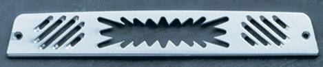 All Sales - All Sales Third Brake Light Cover - Blast Design - Polished - 44004P