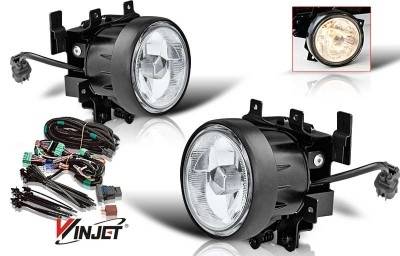 WinJet - Honda Element WinJet OEM Fog Light - Clear - Wiring Kit Included - WJ30-0140-09
