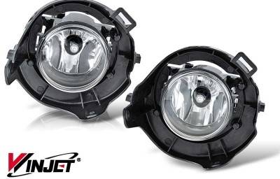 WinJet - Nissan Pathfinder WinJet Fog Light - Clear - WJ30-0150-09