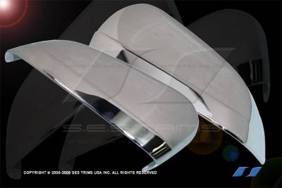 SES Trim - Ford 500 SES Trim ABS Chrome Mirror Cover - MC104F
