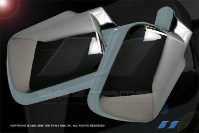 SES Trim - Nissan Armada SES Trim ABS Chrome Mirror Cover - MC106F