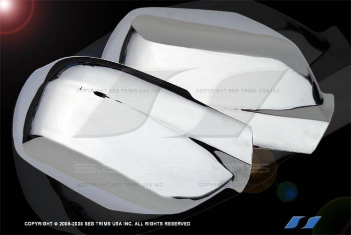 SES Trim - Jeep Grand Cherokee SES Trim ABS Chrome Mirror Cover - MC108F