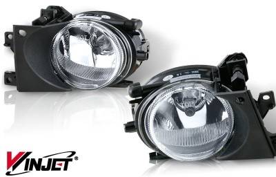 WinJet - BMW 5 Series WinJet OEM Fog Light - Clear - WJ30-0160-09
