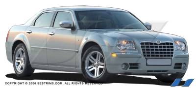SES Trim - Chrysler 300 SES Trim ABS Chrome Mirror Cover - MC111
