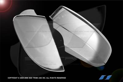 SES Trim - Nissan Maxima SES Trim ABS Chrome Mirror Cover - MC116F