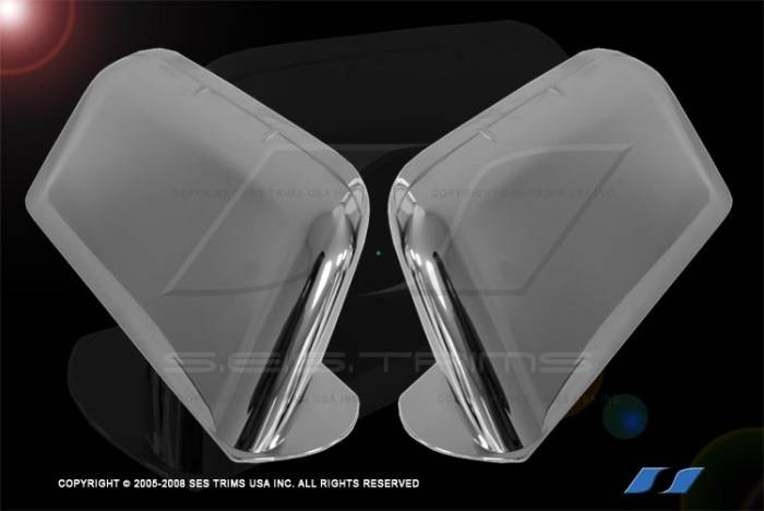 SES Trim - Ford Edge SES Trim ABS Chrome Mirror Cover - MC126