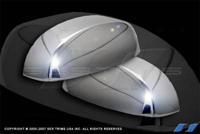 SES Trim - Chevrolet Tahoe SES Trim ABS Chrome Mirror Cover - MC145
