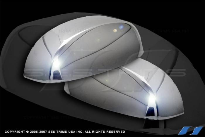 SES Trim - GMC Yukon SES Trim ABS Chrome Mirror Cover - MC145R