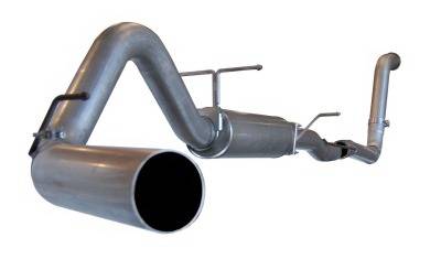 aFe - Ford F250 aFe Large Bore HD Turbo-Back Exhaust System Aluminum - 49-13005
