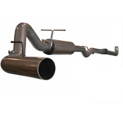 aFe - Chevrolet Silverado aFe Large Bore HD Turbo-Back Exhaust System Aluminum - 49-14003