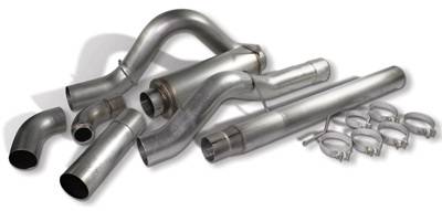 aFe - Chevrolet Silverado aFe MachForce XP Turbo-Back Exhaust System 409 SS - 49-44007