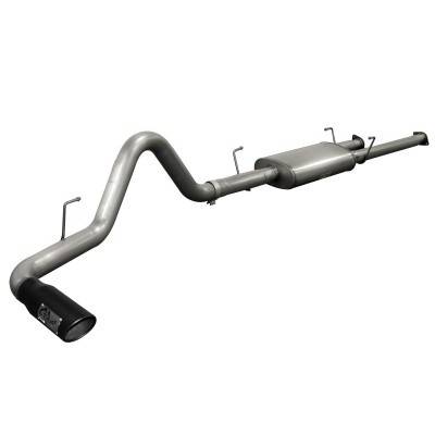 aFe - Toyota Tundra aFe MachForce XP Cat-Back Exhaust System 409 SS with Black Tip - 49-46008B