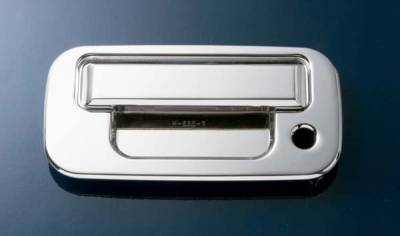 All Sales - All Sales Chrome Billet Tailgate Handle Assembly with Lock - 503CL