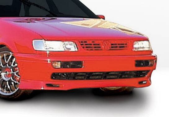 Wings West - Volkswagen Passat Wings West Custom Front Air Dam - 490133
