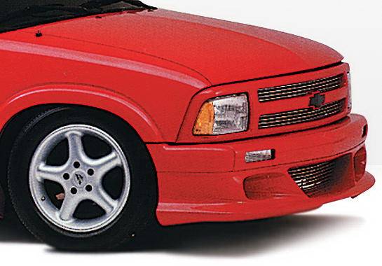 Wings West - Chevrolet S10 Wings West Custom Style Front Air Dam - 890001