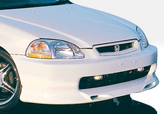 VIS Racing - Honda Civic VIS Racing Racing Series Front Lip - Polyurethane - 890129