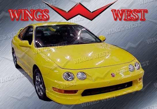 VIS Racing - Acura Integra VIS Racing Type-R Front Lip - Polyurethane - 890223