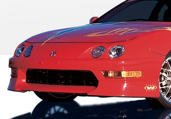 VIS Racing - Acura Integra VIS Racing W-Type Front Lip - Polyurethane - 890226