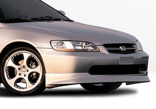 VIS Racing - Honda Accord 4DR VIS Racing W-Type Front Lip - Polyurethane - 890345