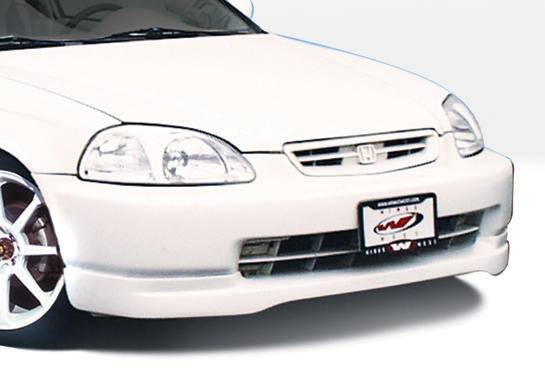 VIS Racing - Honda Civic VIS Racing Type-R Front Lip - Polyurethane - 890362