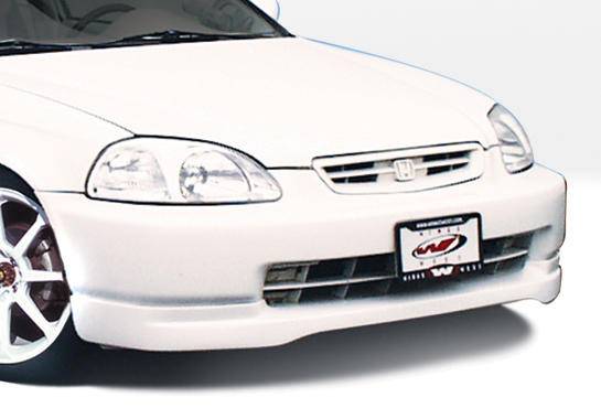 VIS Racing - Honda Civic VIS Racing Type-R Front Lip - Polyurethane - 890363