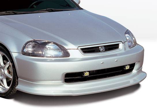 VIS Racing - Honda Civic VIS Racing Touring Style Front Lip - Polyurethane - 890387