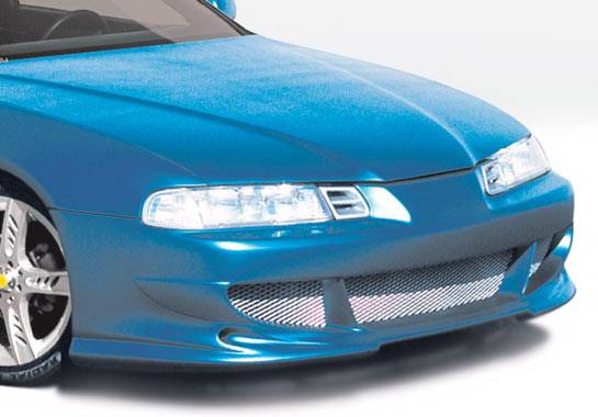 Wings West - Honda Prelude Wings West Bigmouth Front Bumper Cover - 890431