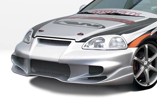 VIS Racing - Honda Civic VIS Racing Tuner Type 2 Front Bumper Cover - 890506